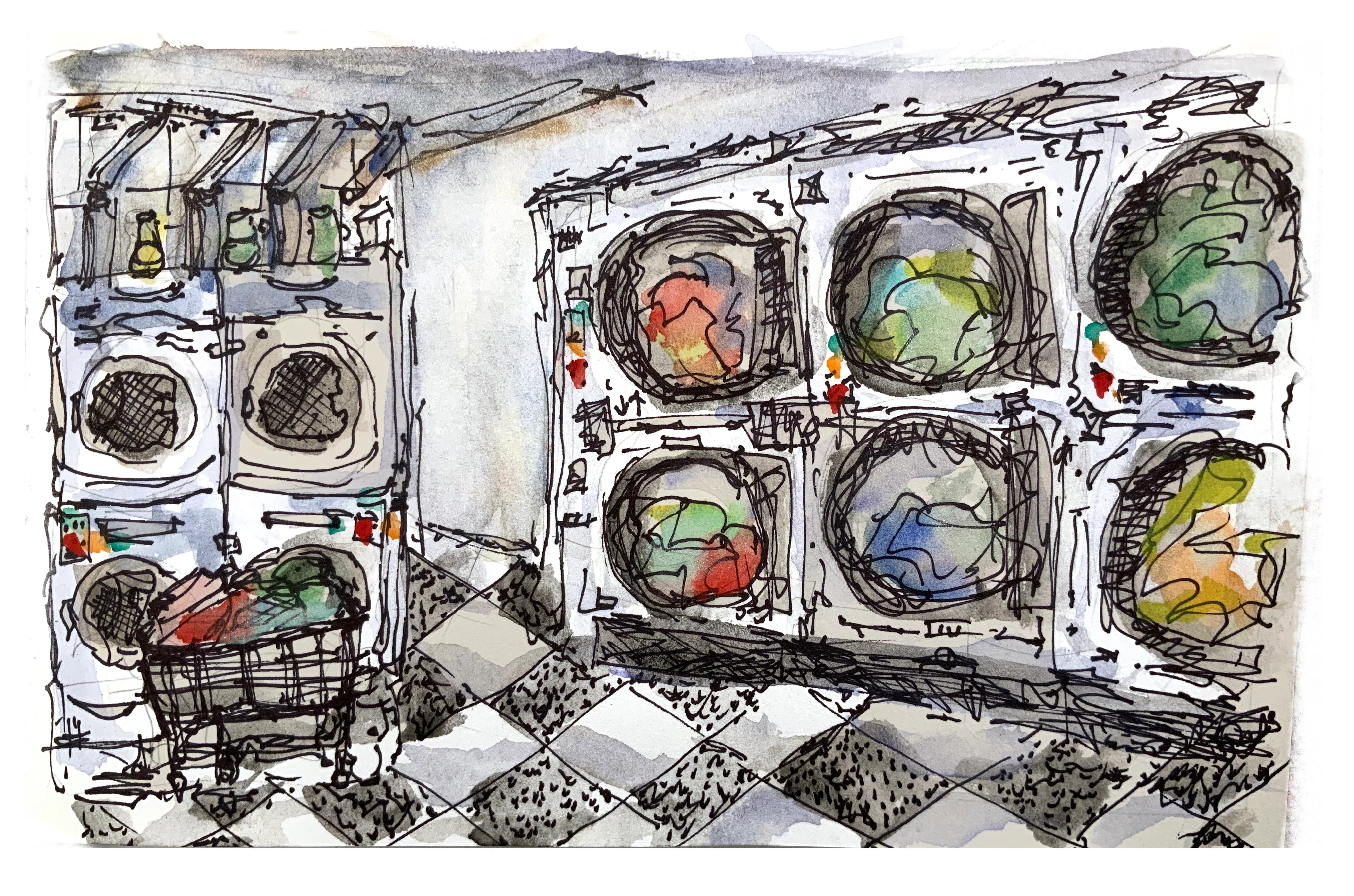 Original mixed-media artwork by Abby Segal